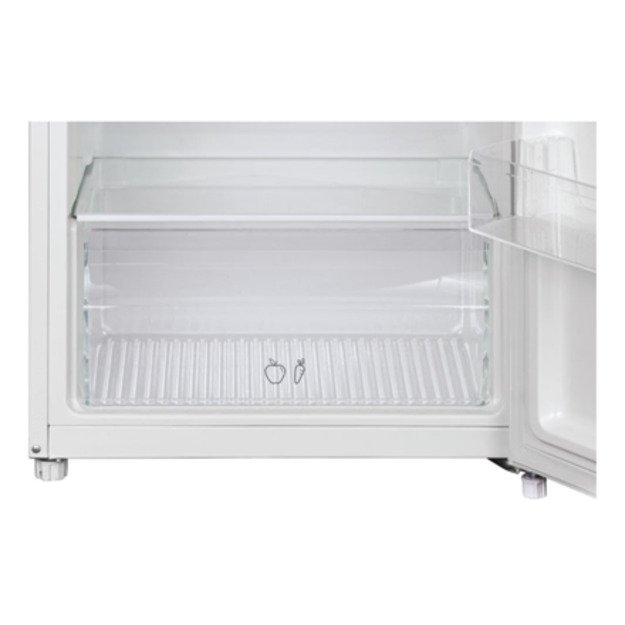 Candy | Refrigerator | CDG1S514EW | Energy efficiency class E | Free standing | Double Door | Height 142.8 cm | Fridge net capac