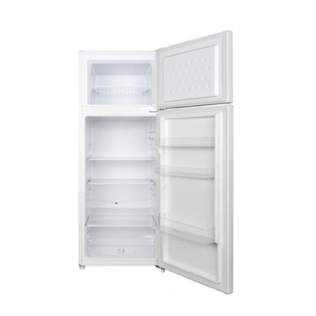 Candy | Refrigerator | CDG1S514EW | Energy efficiency class E | Free standing | Double Door | Height 142.8 cm | Fridge net capac