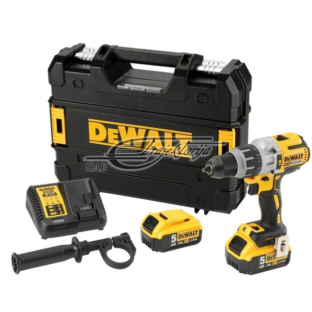 Combi drill impact battery DeWalt XRP DCD996P2-QW