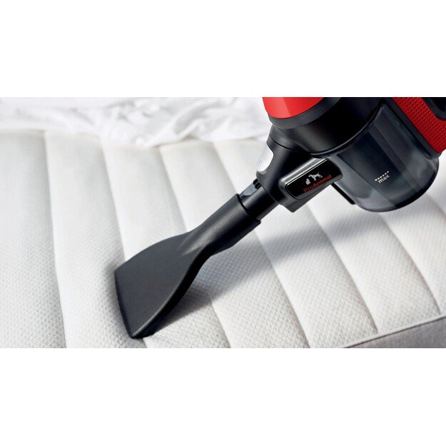 Bosch BCS711PET stick vacuum/electric broom Battery Dry Bagless 0.3 L Black, Red 3 Ah