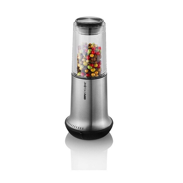 Salt and pepper grinder L silver GEFU X-PLOSION G-34629