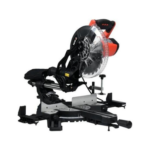 YATO MITER SAW 1800W WITH FEED, LASER 255mm