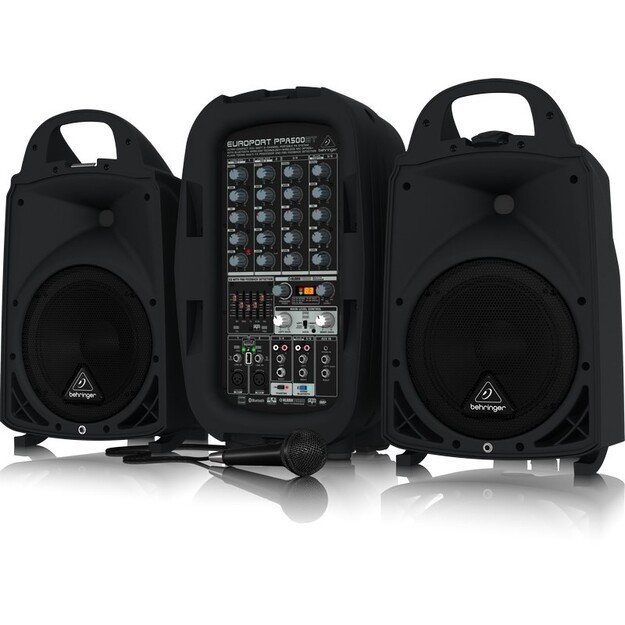 Behringer PPA500BT Public Address (PA) system Freestanding Public Address (PA) system 500 W Black