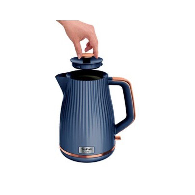 TEFAL Kettle | KO251430 | Electric | 2400 W | 1.7 L | Plastic | 360° rotational base | Blue