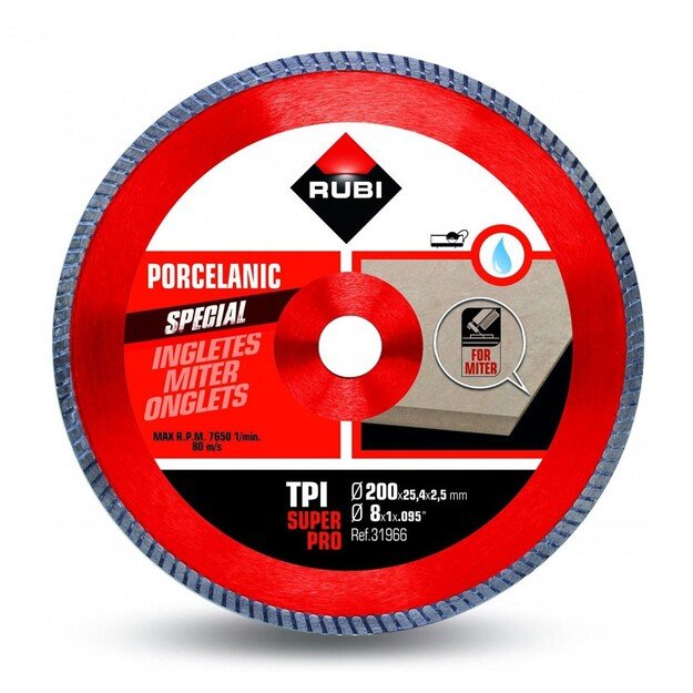 RUBI DIAL DIAM. TPI 250 SUPERPRO