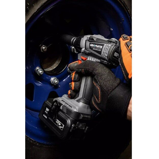 Graphite Energy+ 18V brushless impact wrench. Li-Ion. without battery