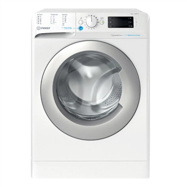 INDESIT | Washing machine | BWSE 71295X WSV EU | Energy efficiency class B | Front loading | Washing capacity 7 kg | 1200 RPM |