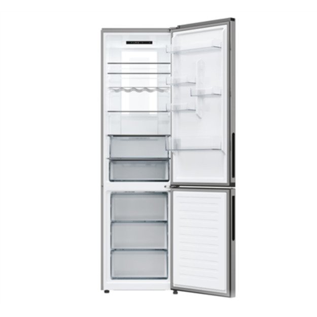 Candy Refrigerator | CNCQ4T620CX | Energy efficiency class C | Free standing | Combi | Height 205 cm | No Frost system | Fridge