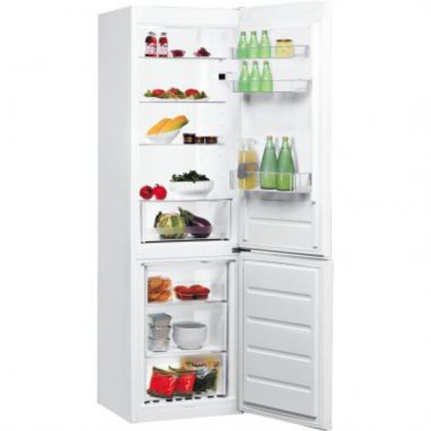 INDESIT | Refrigerator | LI8 S2E W 1 | Energy efficiency class E | Free standing | Combi | Height 188.9 cm | Fridge net capacity