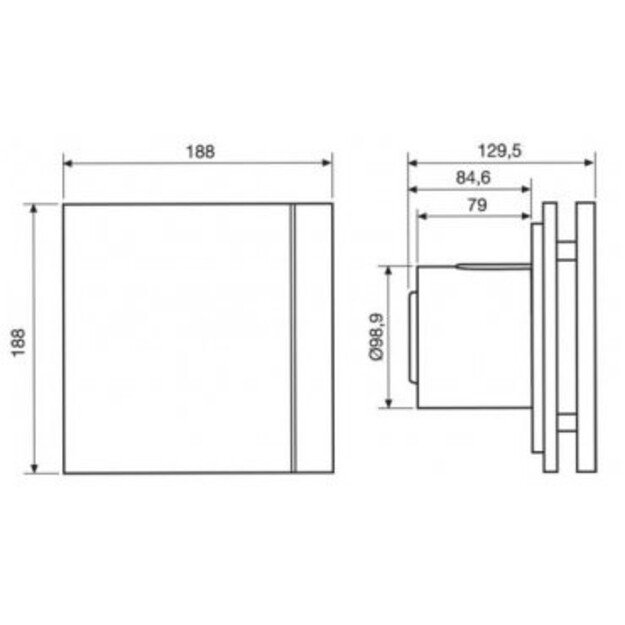 SOLER&PALAU SILENT-100 CRZ DESIGN 5210601900