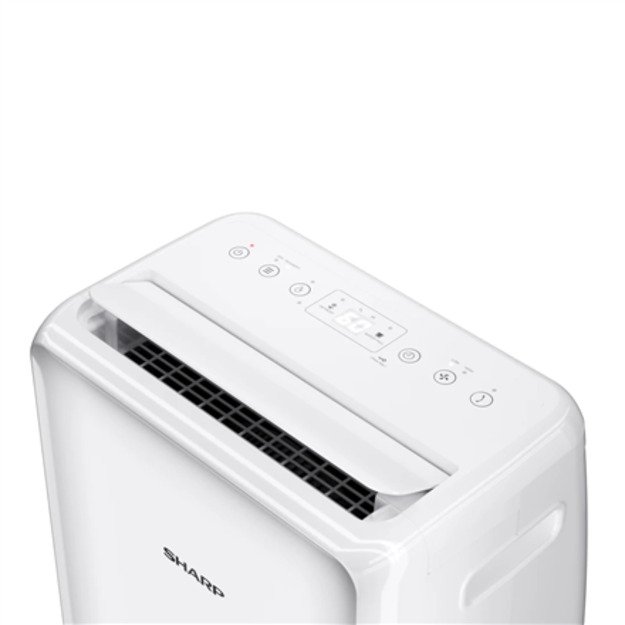 Sharp | Dehumidifier | UD-P20E-W | Power 270 W | Suitable for rooms up to 48 m² | Water tank capacity 3.8 L | White