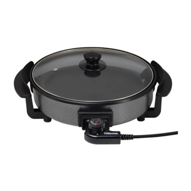 Tristar | Multifunctional grill pan | PZ-2963 | Diameter 30 cm | Black | Fixed handle