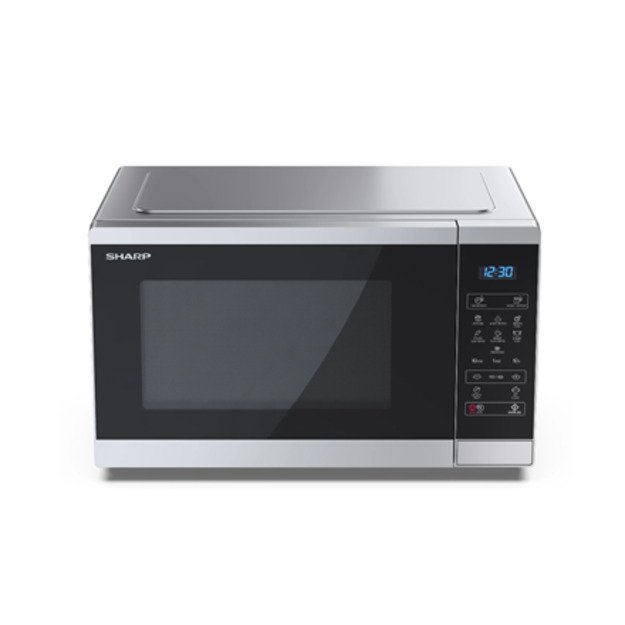 Sharp | Microwave Oven | YC-MS252AE-S | Free standing | 25 L | 900 W | Silver