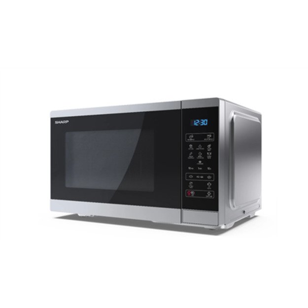 Sharp | Microwave Oven | YC-MS252AE-S | Free standing | 25 L | 900 W | Silver