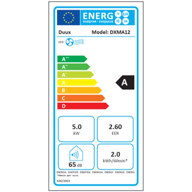 Duux | Smart Mobile Air Conditioner | North | Number of speeds 3 | Grey