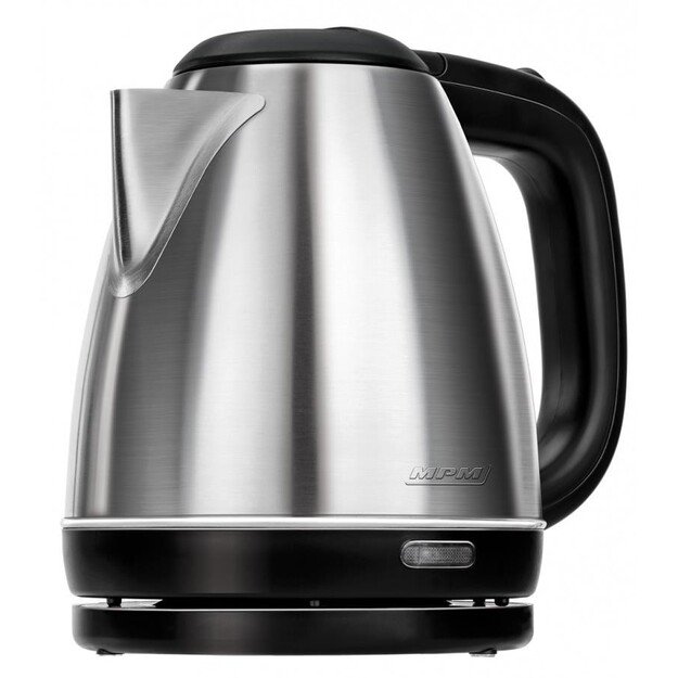 MPM MCZ-84M electric kettle 1 L Black, Stainless steel 1600 W