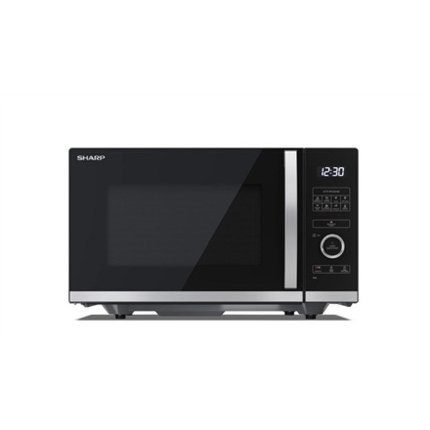 Sharp YC-QS254AE-B microwave Countertop Solo microwave 25 L 900 W Black, Stainless steel