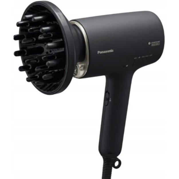 Panasonic | Hair Dryer | Nanoe EHNA0JN825 | 1600 W | Number of temperature settings 4 | Diffuser nozzle | Black