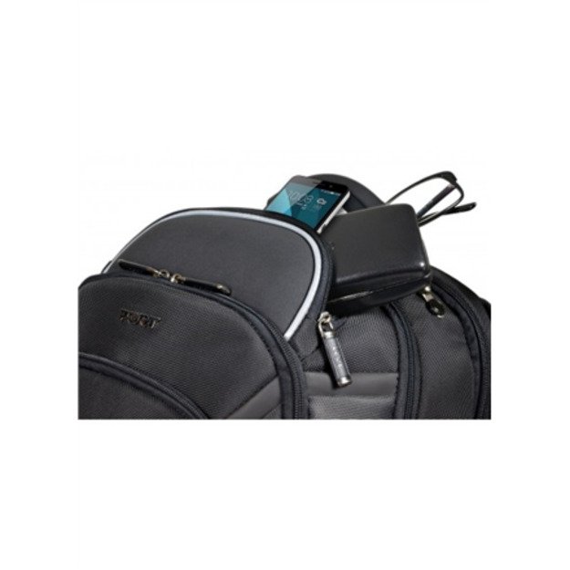 PORT DESIGNS | Melbourne | Fits up to size 15.6   | Backpack | Black | Shoulder strap