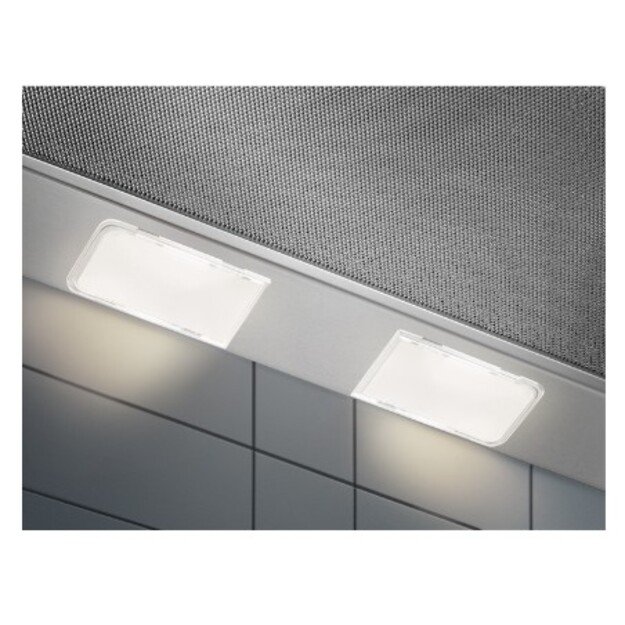 Electrolux LFP326S cooker hood Semi built-in (pull out) Grey 410 m3/h C