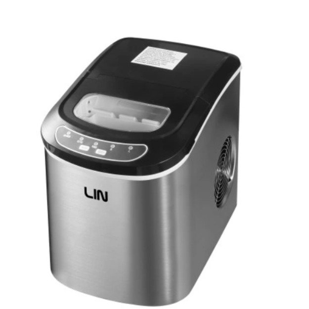 Portable ice maker LIN ICE PRO-S12 silver