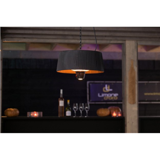 SUNRED | Heater | ARTIX C-HB, Compact Bright Hanging | Infrared | 1500 W | Black | IP24