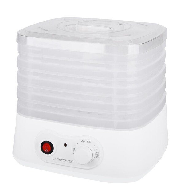 Esperanza EKD004 Food dehydrator,Transparent,White 250 W