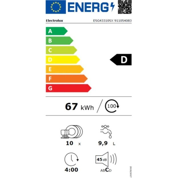 ELECTROLUX ESG43310SX