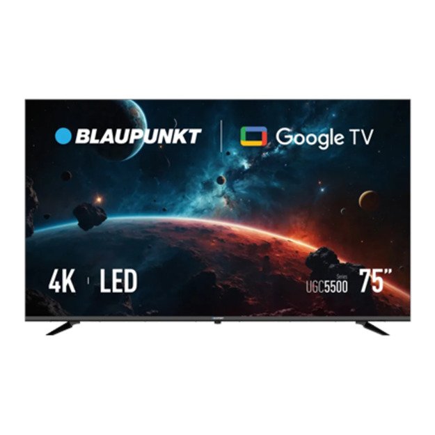 Blaupunkt LED TV | 75UGC5500S | 75 | Smart TV | Google TV | UHD | Black