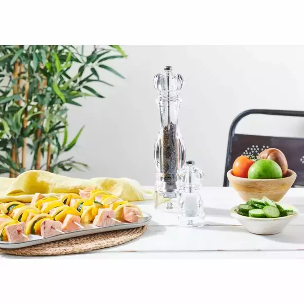 PEUGEOT Druskos malūnėlis 12 cm akrilinis tradicinis NANCY 1