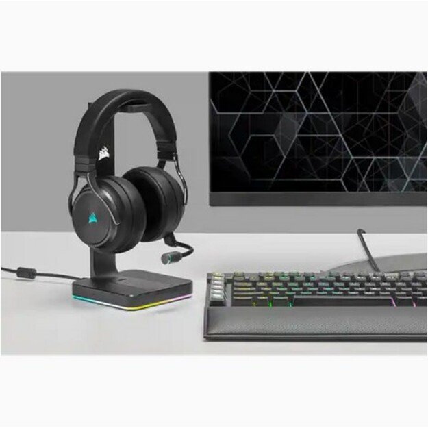 Corsair VIRTUOSO RGB Wireless XT Headset Wired & Wireless Head-band Bluetooth Black