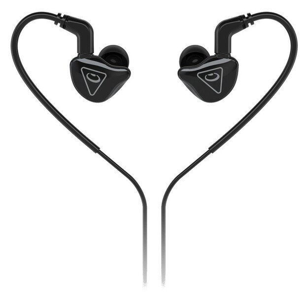 Behringer MO240 - 2-way in-ear headphones with MMCX connector - black