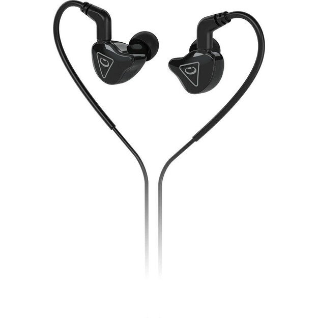 Behringer MO240 - 2-way in-ear headphones with MMCX connector - black