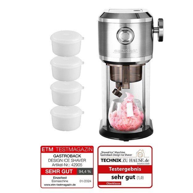 Gastroback 91552 Accessory for 42905 Set of 4 Ice Modules With Lid 3