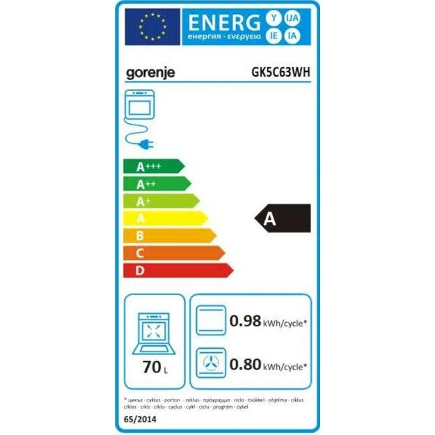 GORENJE GK5C63WH 12