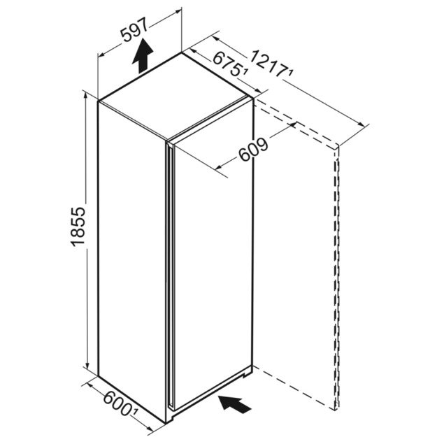 &Scaron;aldytuvas LIEBHERR RDsfd 5220