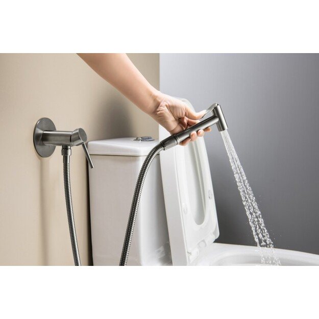 Blue Water potinkinis bidė maišytuvas Boston grafito spalvos BOS-BBP.040 3