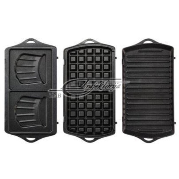 TEFAL | Sandwitch Maker | SW614831 | 700 W | Number of plates 3 | Black/Stainless Steel 1