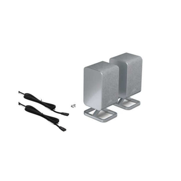 Sharp | 2.0.2 Wireless Rear Surround Speakers | HT-SPR52021(SL) | 200 W | Silver | Wireless connection 2