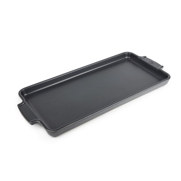 Platter, 40x18x2.5 cm, grey, Appolia