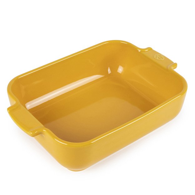Dish, 33x25.7x8.3 cm, yellow, Appolia