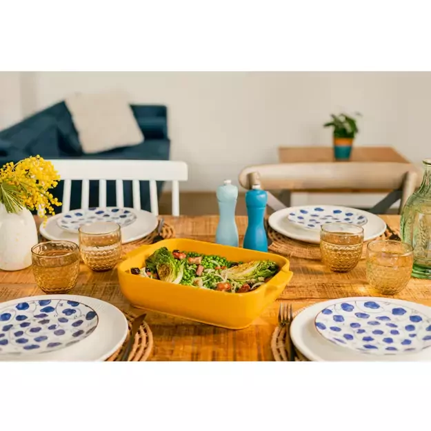 PEUGEOT APPOLIA stačiakampis indas 40 cm geltonas 1