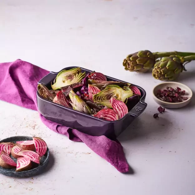 PEUGEOT APPOLIA stačiakampis indas 40 cm baklažano sp. 1