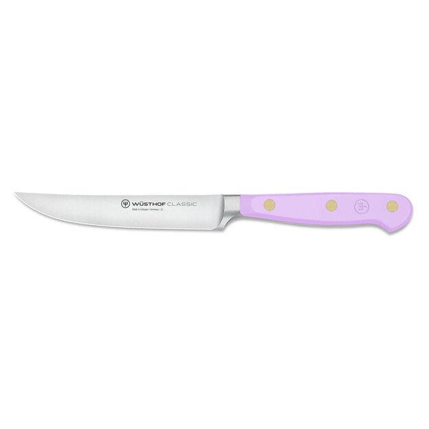Steak knife, 12 cm, purple, Classic Colour