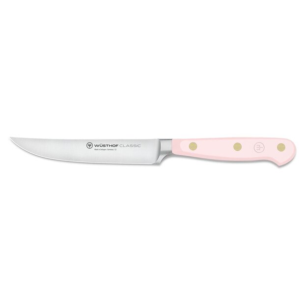 Steak knife, 12 cm, pink, Classic Colour