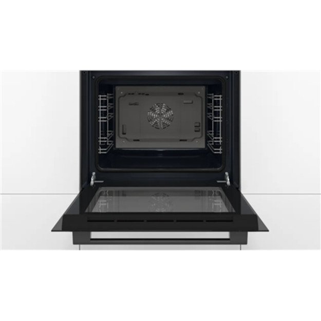 Bosch Oven | HBF133BA1 | 66 L | Electric | EcoClean | Knobs | Height 59.5 cm | Width 59.4 cm | Black 3