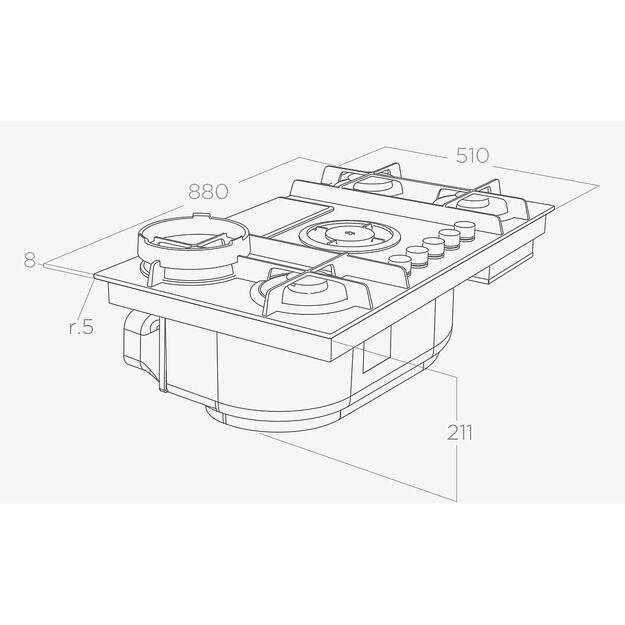 ELICA NIKOLATESLA FLAME EVO GR/A/88 3