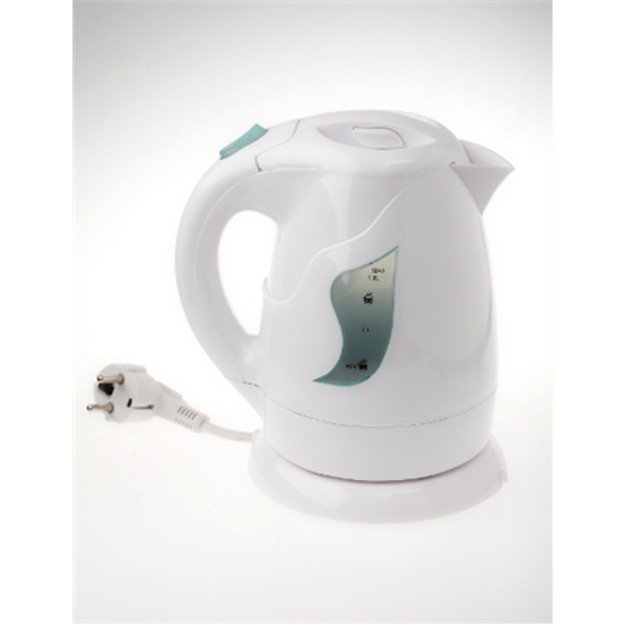 Adler | Kettle | AD 08 | Standard | 850 W | 1 L | Plastic | 360° rotational base | White 2