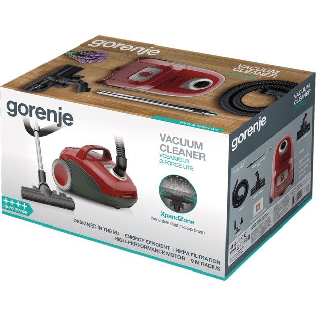 Dulkių siurblys GORENJE VCEA23GLR