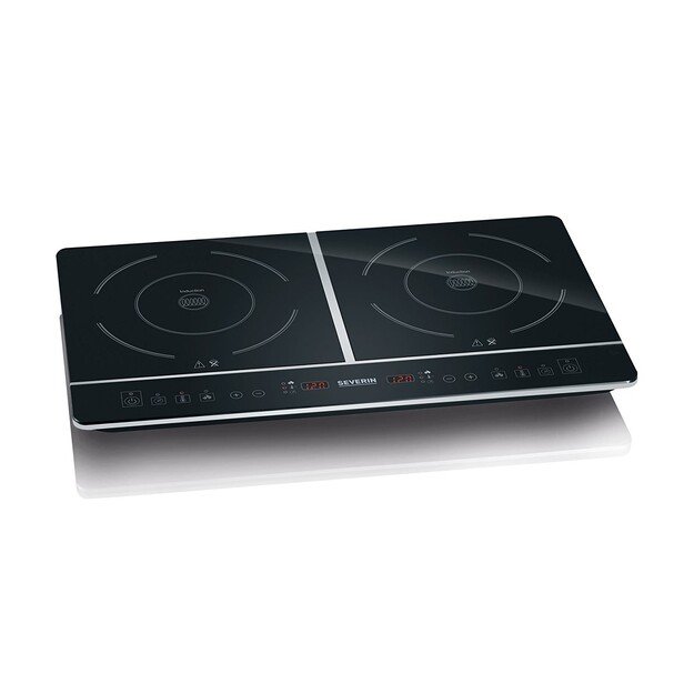 Severin DK 1031 hob Black Countertop Zone induction hob 2 zone(s)